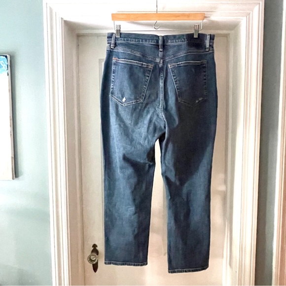 Abercrombie & Fitch Ultra High Rise Ankle Straight Jean - 32 - Picture 10 of 14